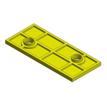Kst. opvulplaat 3mm Smartline dakhaak