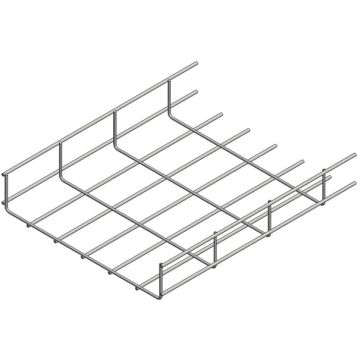 Zink- alu draadgoot b=500 h=60 L=3000mm