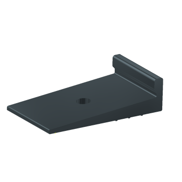 EPDM opvulplaatje voor montage op dakpanplaten
