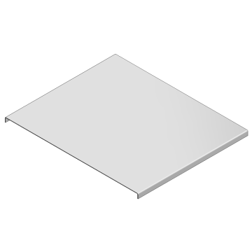 Zink- mag deksel draadgoot b=300 L=2000mm