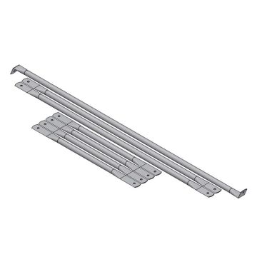 PV Inverter Shelter Slim - Steunset