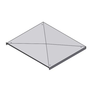 PV Inverter Shelter Slim - Dak