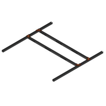 H-frame PV Inverter Shelter Double