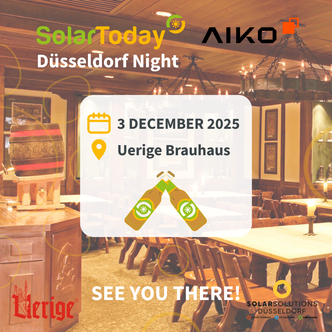 SolarToday Düsseldorf Night