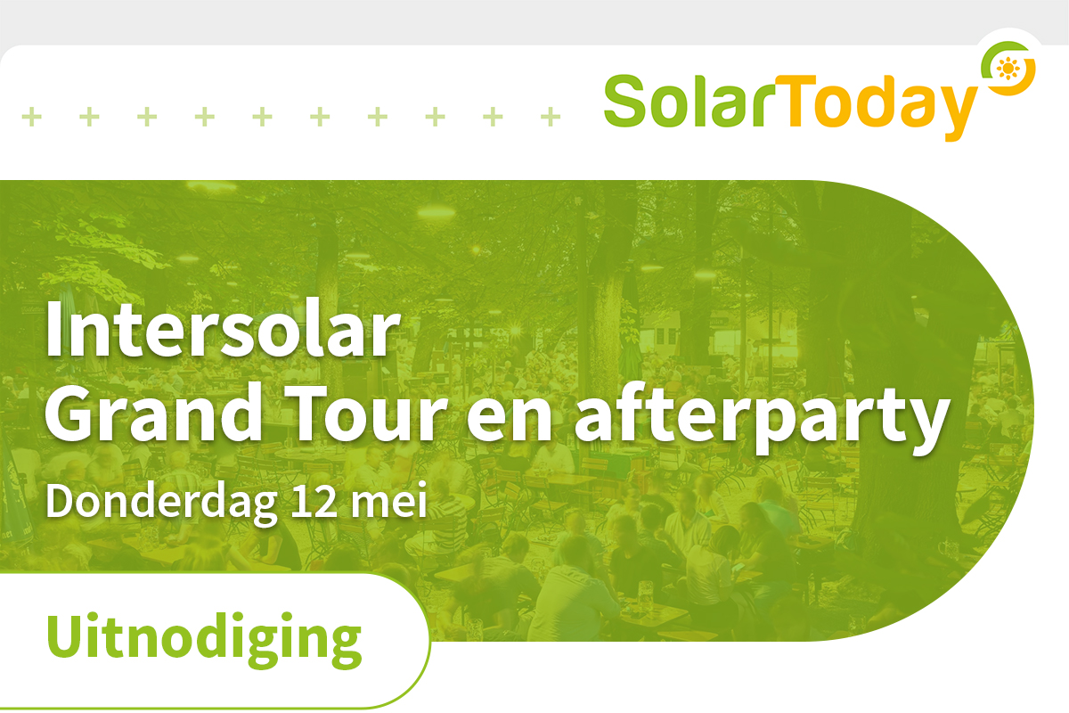 Uitnodiging! Intersolar Grand Tour & Afterparty